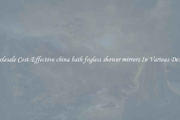 Wholesale Cost-Effective china bath fogless shower mirrors In Various Designs