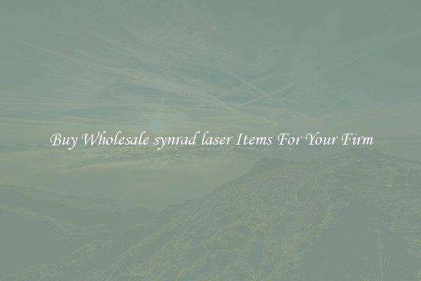 Buy Wholesale synrad laser Items For Your Firm