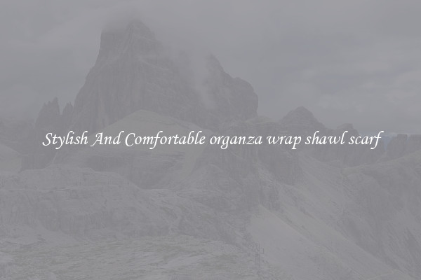 Stylish And Comfortable organza wrap shawl scarf