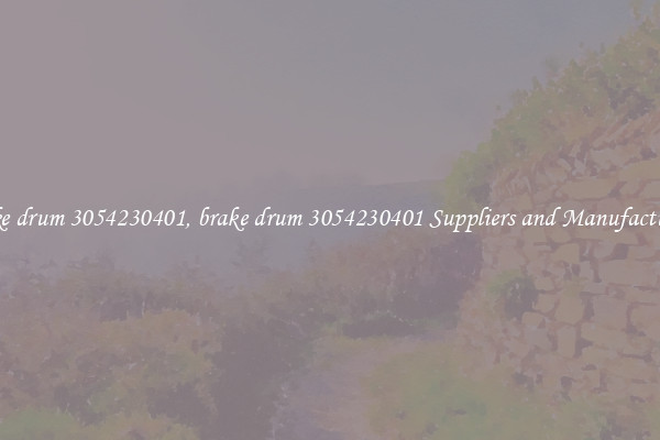 brake drum 3054230401, brake drum 3054230401 Suppliers and Manufacturers