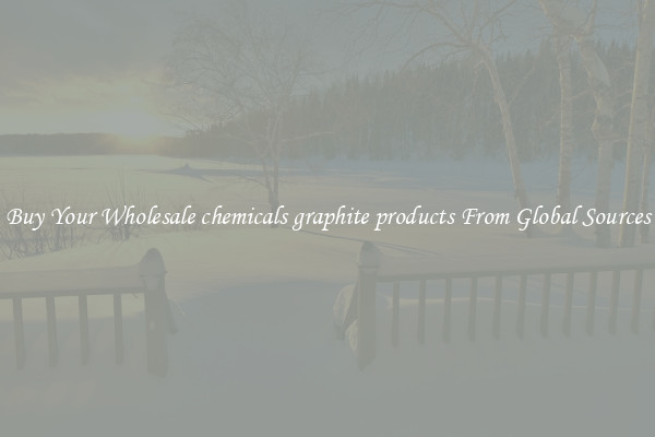 Buy Your Wholesale chemicals graphite products From Global Sources
