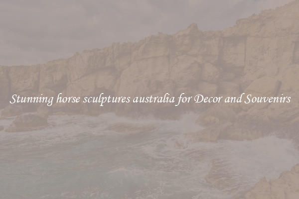 Stunning horse sculptures australia for Decor and Souvenirs